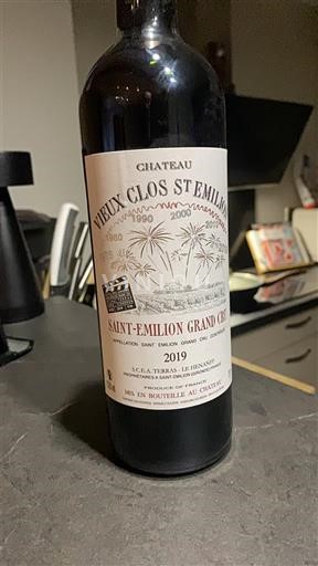 Bordeaux Saint-Émilion Grand Cru Grand Cru Château Vieux Clos St Emilion 2019