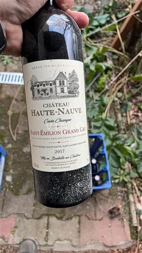 Bordeaux Saint-Émilion Grand Cru Grand Cru Château Haute-Nauve Classique 2017