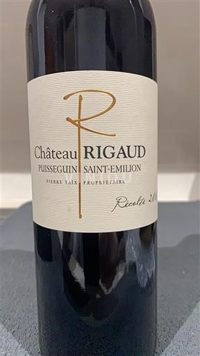 Bordeaux Puisseguin-saint-émilion Château Rigaud Neročník