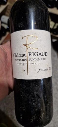 Burdeos Puisseguin-saint-émilion Château Rigaud Sin añada