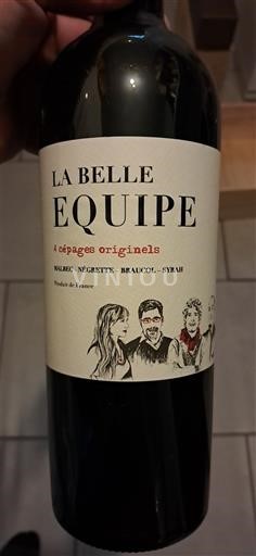 Sud-Ovest La Belle Equipe 4 cépages originels 2018