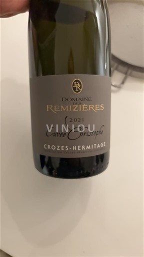 Rhône Valley Crozes-Hermitage Domaine S Remizières Christophe 2021