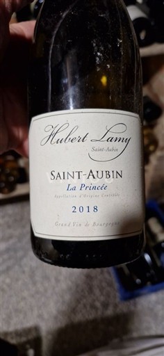 Borgogna Saint-Aubin Hubert Lamy La Princée 2018