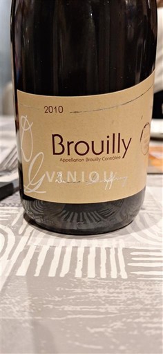 Beaujolais Brouilly Domaine Laurent Buffet 2010
