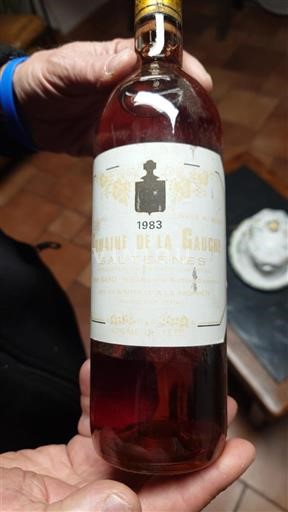 Bordeaux Sauternes Domaine La Gauche 1983