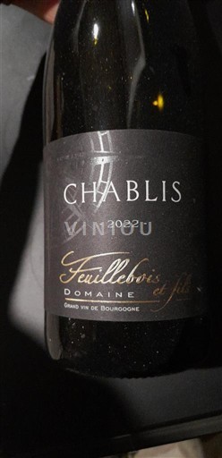 Burgundsko Chablis Domaine Feuillebois et Fils 2022