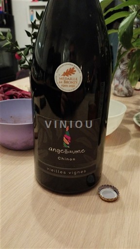 Údolí Loiry Chinon Angelliaume vieilles vignes 2018