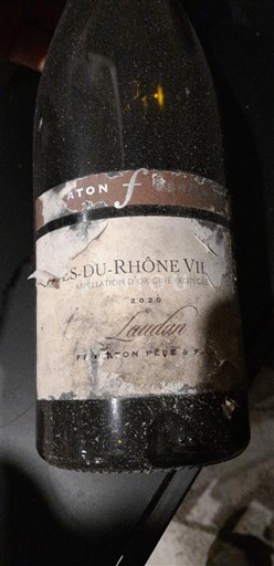 Rhônetal Côtes-du-Rhône-Dörfer Loudun 2020