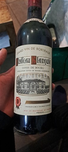 Vinos Rouge sec Château Blanquié Non millésimé Francia Burdeos Côtes-de-bourg AOC