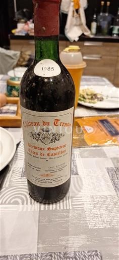 Bordeaux Ni doloceno Château Trentin 1985