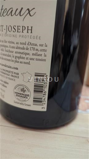 Rhône-dalen Saint-Joseph La Cave de Tain Les vignes de Coteaux Ikke årgangsbestemt