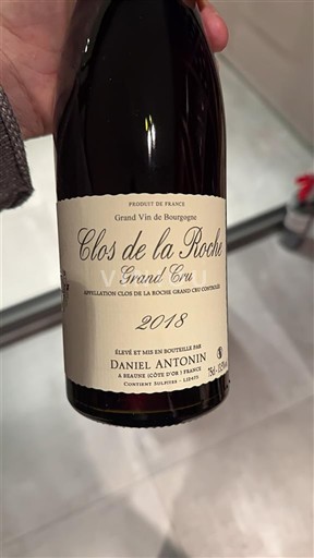 Burgundsko Clos-de-la-roche Grand Cru Charles Antonin 2018