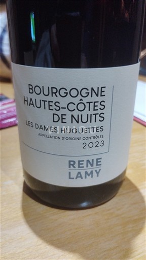 Bourgogne Không được chỉ định René Lamy Les Dames Huguettes 2023