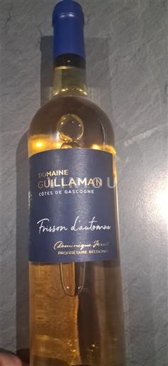 Sud-Ouest Côtes de Gascogne Domaine Guillaman Frisson d'automne Non Millésimé