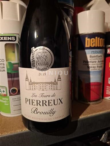 Beaujolais Brouilly Les Tours de Pierreux 2019