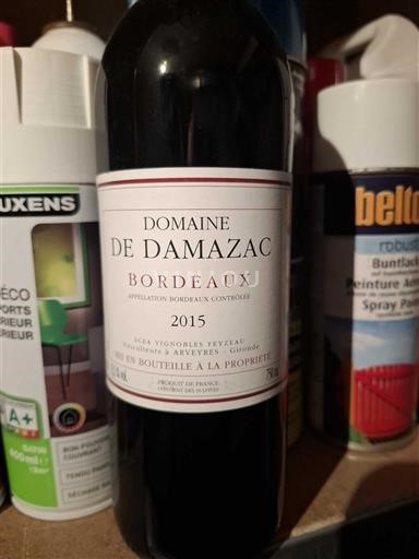 Bordeaux Domaine Damazac 2015