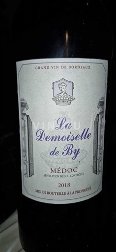 Bordéus Médoc Château By La Demoiselle de By 2018