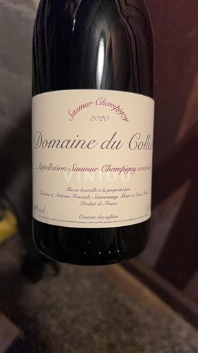 Valle del Loira Saumur-Champigny Domaine COLLIER 2020