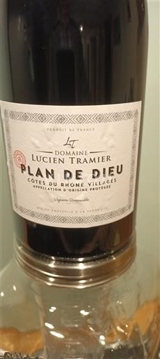 Thung lũng Rhône Côtes-du-rhône-villages Domaine Lucien Tramier Plan de Dieu 2021