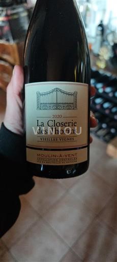 Beaujolais Moulin-à-vent La Closerie des Thorins Vieilles Vignes 2020