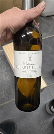 Bordeaux Pessac-Léognan Château Le Bruilleau 2016