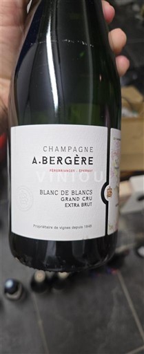 Champagne Grand Cru A. Bergère Blanc de Blancs Grand Cru Extra Brut 2021