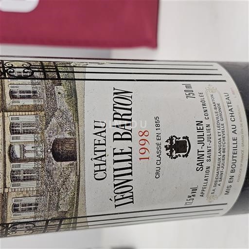 Bordeaux Saint-Julien Grand Cru Château Léoville Barton 1998