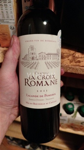 Bordeaux Lalande-de-pomerol Château La Croix Romane 2011