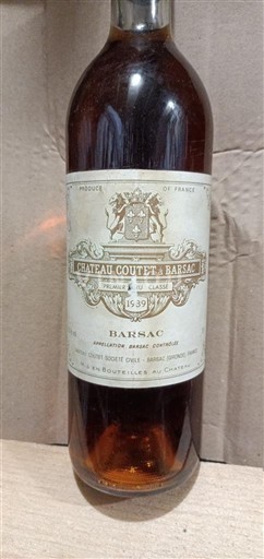 Bordeaux Barsac Château Coutet 1989