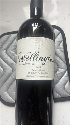 Vùng trồng nho được cấp phép California Thung lũng Sonoma Wellington Estate Grown 2022