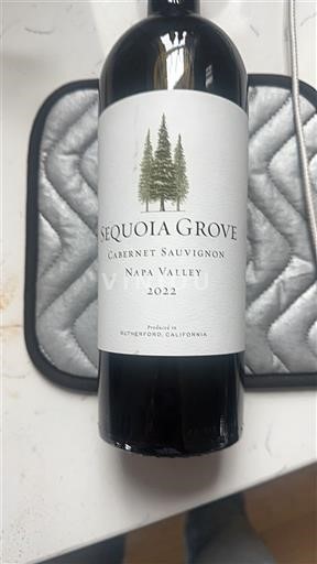 Vùng trồng nho được cấp phép California Napa Valley Sequoia Grove Cabernet Sauvignon 2022