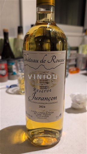 Tây Nam Jurançon Château Rousse Réserve 2024