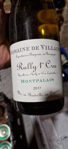 Borgogna Non specificato Premier Cru Domaine Villaine Montpalais 2017