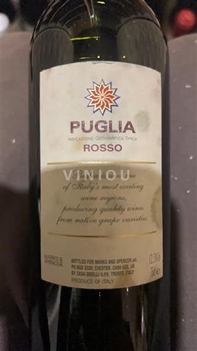 Apulia No especificado Rosso 2010