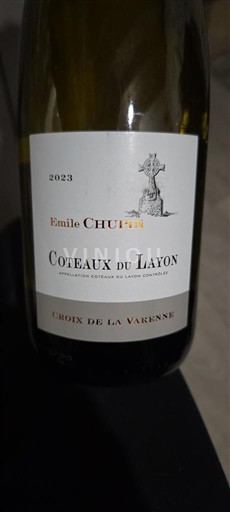 Wijnen Blanc moelleux Croix de la Varennne Emile Chupin 2023 Frankrijk Loirevallei Coteaux du Layon AOC