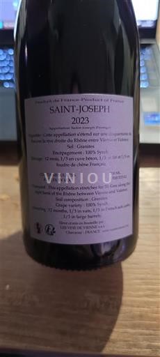 Rhône-dalen Saint-Joseph Saint Cosme 2023