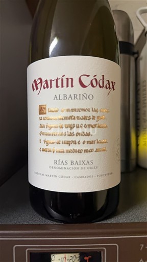 Galicia Rías Baixas Martín Códax 2022