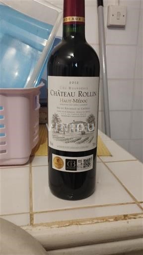 Bordeaux Haut-Médoc Château Rollin 2012