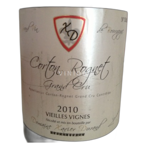 Burgundi Määrittelemätön Domaine Xavier Durand Vieilles Vignes 2010