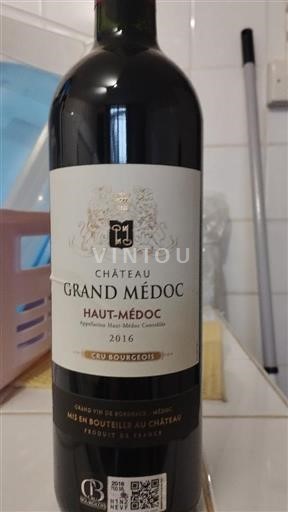 Bordeaux Haut-Médoc Château Grand Médoc 2016