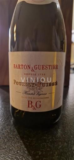 Borgoña Pouilly-fuissé Barton & Guestier Vieilles Vignes Sin añada