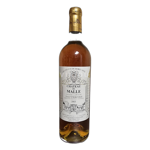 Bordeaux Sauternes Chateau de Malle 2003