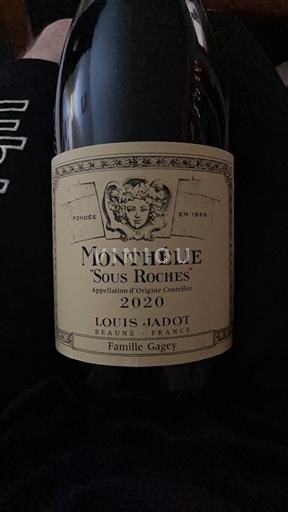 Burgundsko Monthélie Louis Jadot Sous Roches 2020