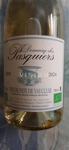 Provence, hạ lưu Rhône, Corse Vaucluse Domaine S Pasquiers 2024