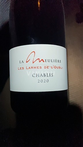 Borgogna Chablis Domaine La Meulière Les Larmes de l'Oubli 2020