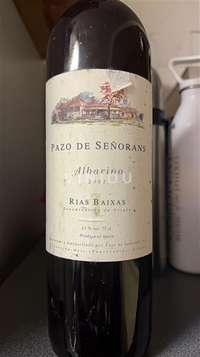 Galicia Rías Baixas Pazo de Señorans Albariño 2001