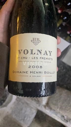 Bourgogne Không được chỉ định Premier Cru Domaine Henri Boillot 1er Cru - Les Fremiets 2008