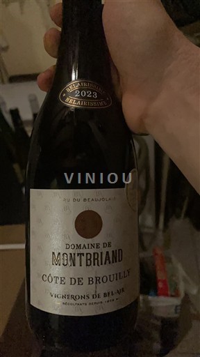 Beaujolais Côte-de-brouilly Domaine Montbriand 2023