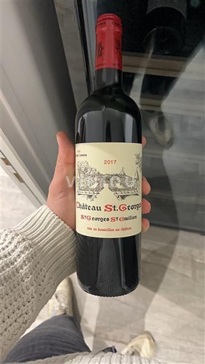 Bordeaux Saint-Georges-Saint-Émilion Château St. Georges 2017