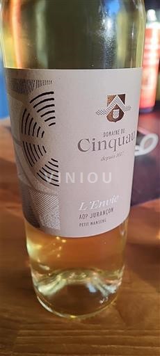 Southwest Jurançon Domaine Cinquau L'Envie 2022